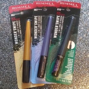 🆕 3 Rimmel Wonder'swipe Eye Liners